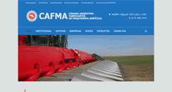 Desktop Screenshot of cafma.org.ar