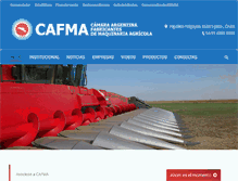Tablet Screenshot of cafma.org.ar